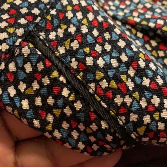 Anthropologie Ett Twa Christene silkin jumpsuit size 4petite mixed print - Picture 14 of 14